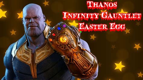 thanos gant easter egg.